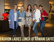 Minzi zu Hohenlohe, Viola Weiss, Christine Hartmann und Co. beim Fashion Ladies Lunch im Armani Caffé: VIP-Ladies feierten die neuen Fashion-Trends am 12.04.2018  (©Foto: Martin Schmitz)